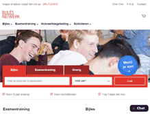 Tablet Screenshot of bijlesnetwerk.nl